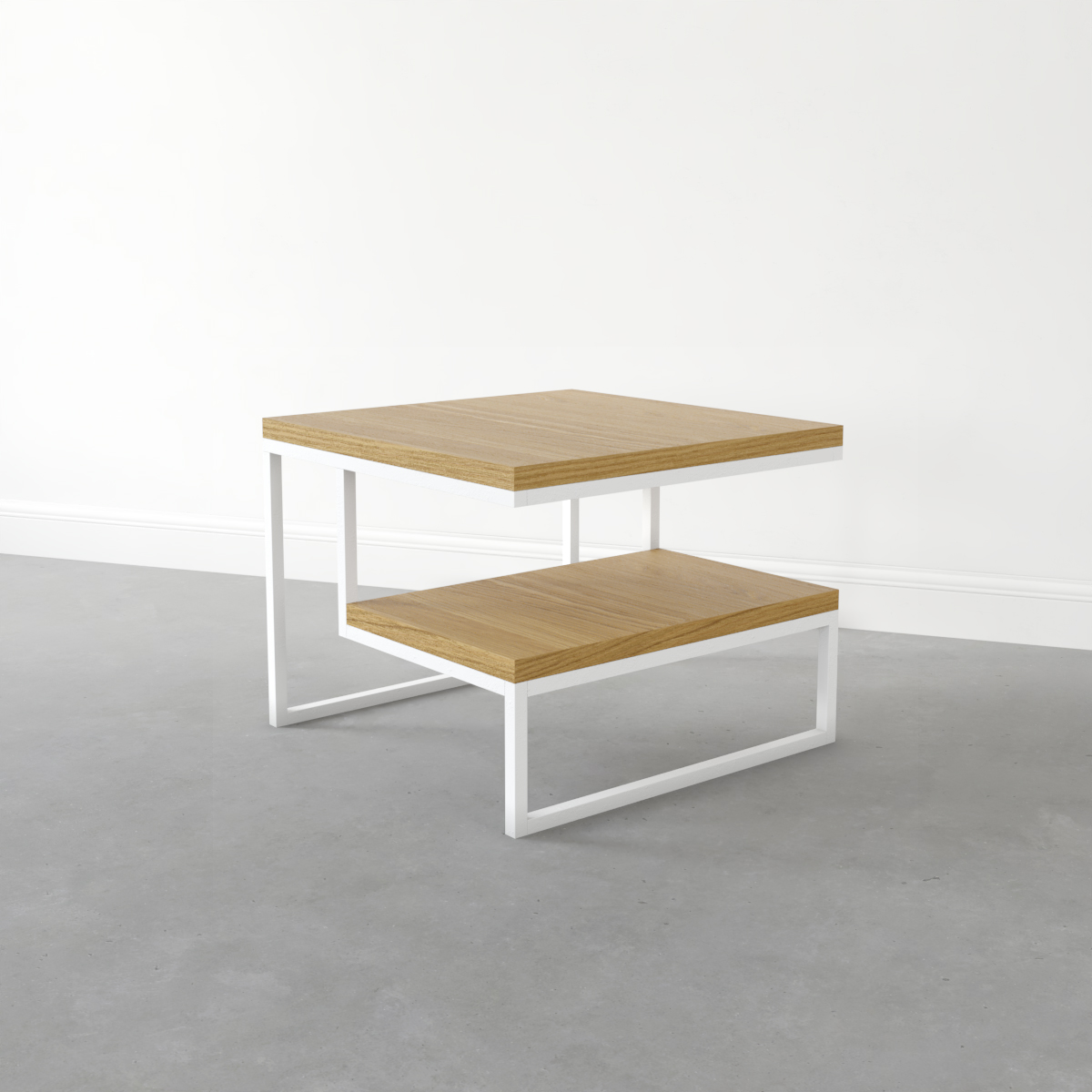 Stolik loftowy w kolorze białym z kolekcji OAK RIG urzeknie cię połączeniem drewna i metalu. Jeśli szukasz mebli loftowych do swojego salonu. W naszym sklepie internetowym z meblami industrialnym znajdziesz to czego szukasz. Jeśli nie napisz do nas! Jesteśmy również producentem mebli loftowych i projektujemy meble loftowe na wymiar.