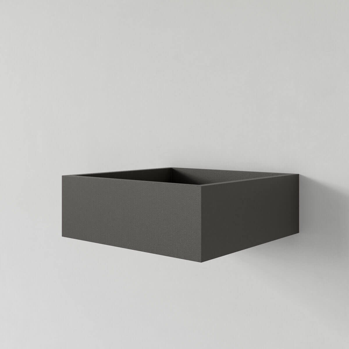 Czarna skrzynka stanowi uzupełnienie do wszystkich naszych modułowych mebli loftowych.