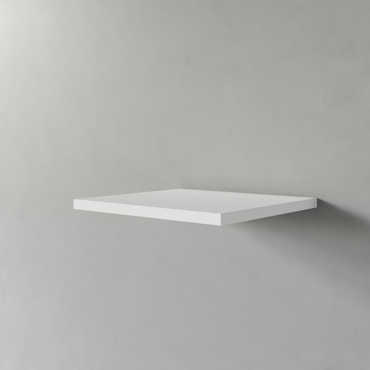 Biała półka stanowi uzupełnienie do wszystkich naszych modułowych mebli loftowych.