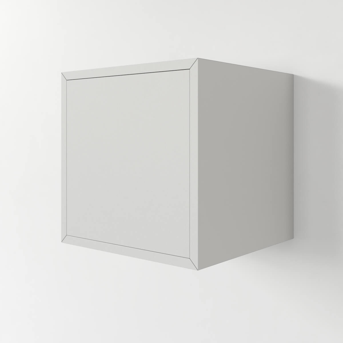Kubik_zamkniety szary Szary kubik zamknięty stanowi uzupełnienie do wszystkich naszych modułowych mebli loftowych.